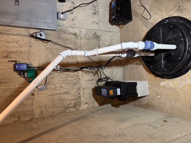 Ion Genesis Sump Pump with Battery Backup in Western Springs
